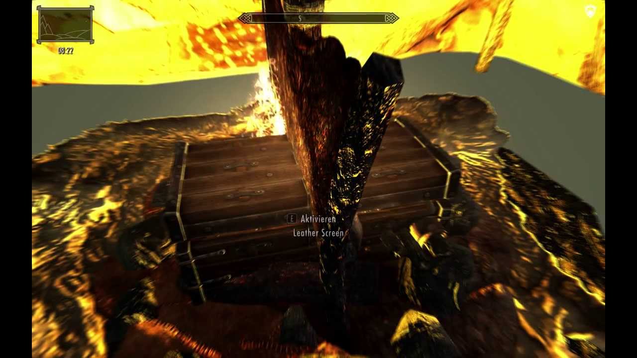 Skyrim. Psychedlic Nighmare in my Tent from the "Camping Kit of the