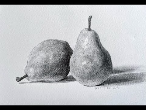 縄文イヴ鉛筆デッサン