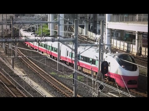【常磐線】2025.6.30.  E657系K12編成 スカーレットブロッサム 特急 ときわ74号 品川行き 通過＠三河島～日暮里