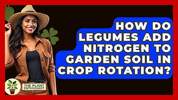 How Do Legumes Add Nitrogen To Garden Soil In Crop Rotation? - The Plant Enthusiast