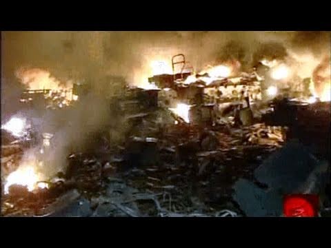 فيديو تواصل الغارات الجوية ضد قوات القذافي