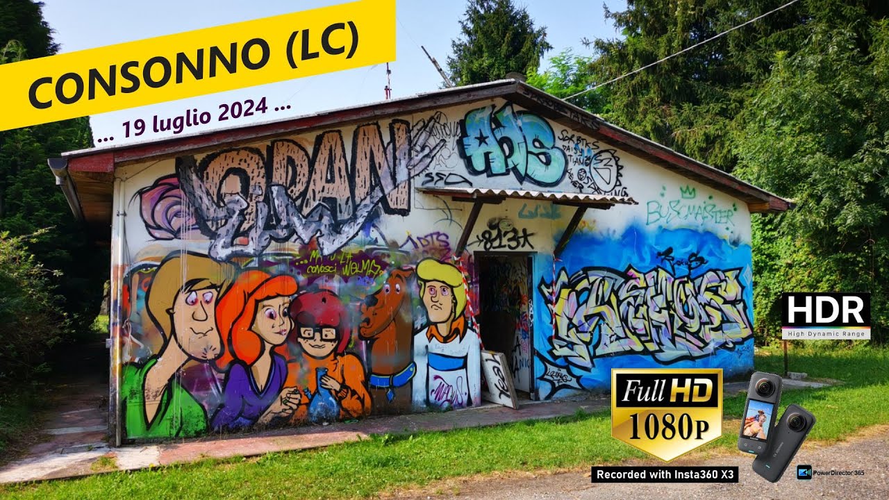 La città fantasma di Consonno (LC) - salita da Garlate 19/07/2024