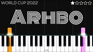 Arhbo featuring Ozuna & GIMS | FIFA World Cup 2022™ | EASY Piano Tutorial Resimi