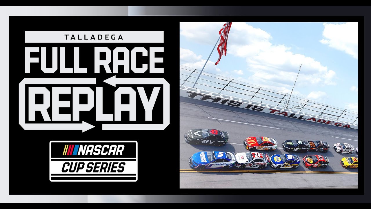 GEICO 500 from Talladega Superspeedway NASCAR Cup Series Full Race Replay 
