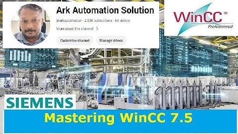Mastering Wincc : Creating Your First Project in Siemens WinCC 7.5