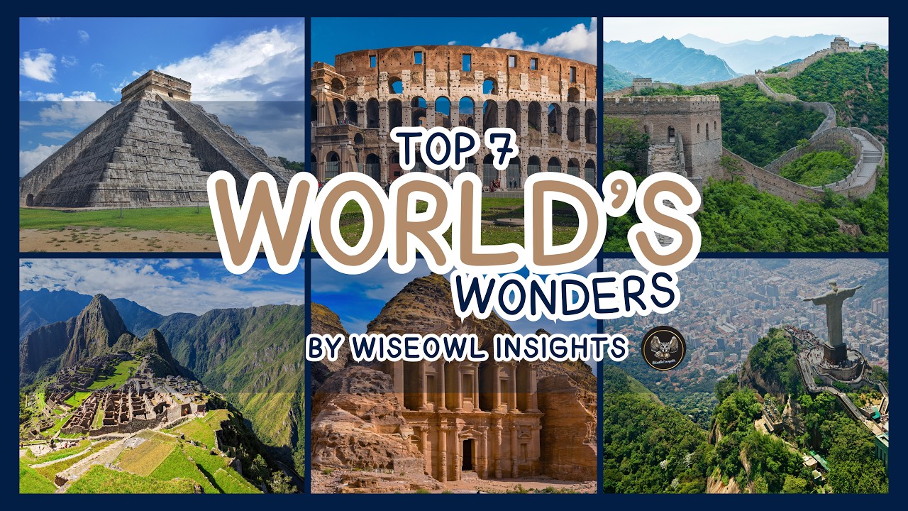 The 7 Wonders of the World That Will Leave You Speechless 😱