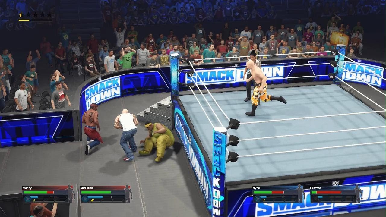 Def Jam 2K23 - Ruffneck & Manny vs Nyne & Peewee - YouTube