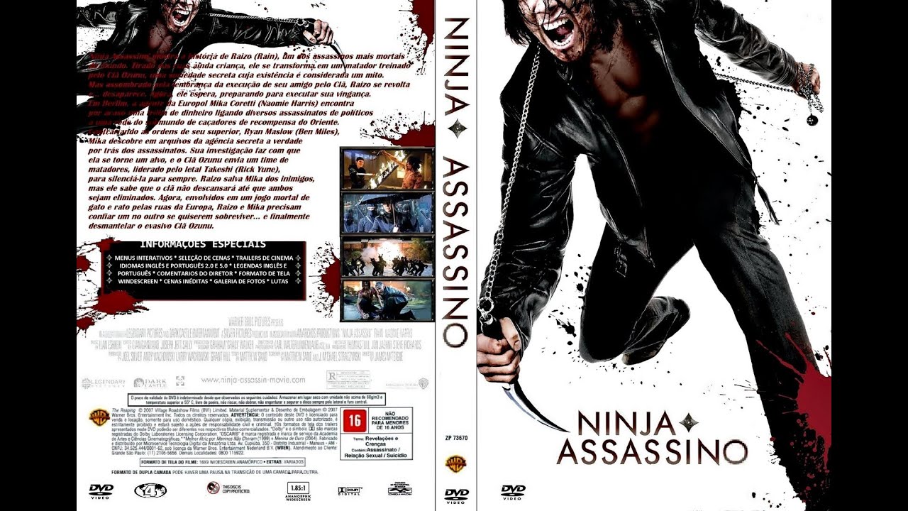 NINJA ASSASSINO - Trailer HD Legendado 