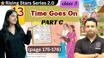 Class 3 Page (175-176) Times goes on | Chapter 13 NCERT Math Mela PART-C