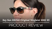 Ray-Ban RB2140 Original Wayfarer Urban Camoflage Collection Review - YouTube