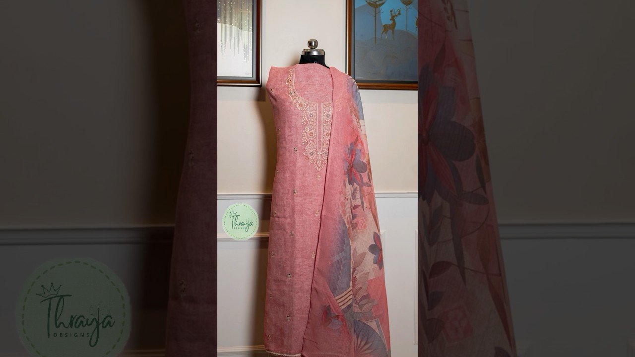 Blush Elegance Linen Ensemble