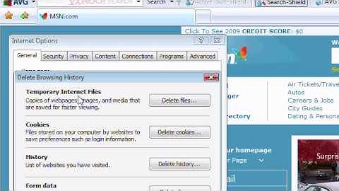 How To Clear Your Temporary Files In Internet Explorer