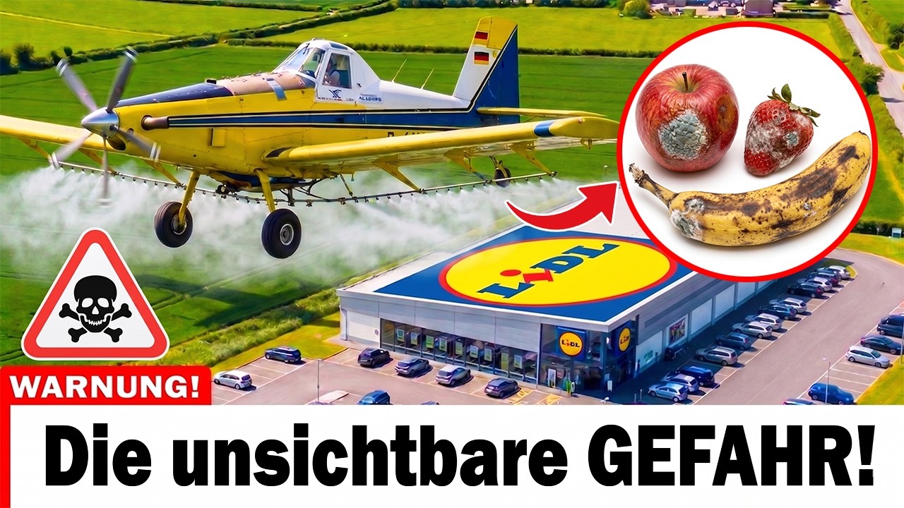 GIFT AUS DER LUFT! ✈️☠️ Was Flugzeuge WIRKLICH auf unser Essen sprühen!