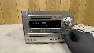 DENON D-MG33 動作状況 - YouTube