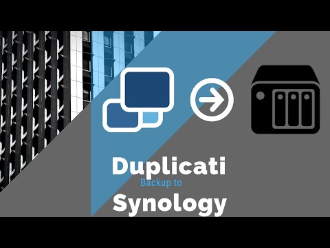Setup Duplicati on Synology