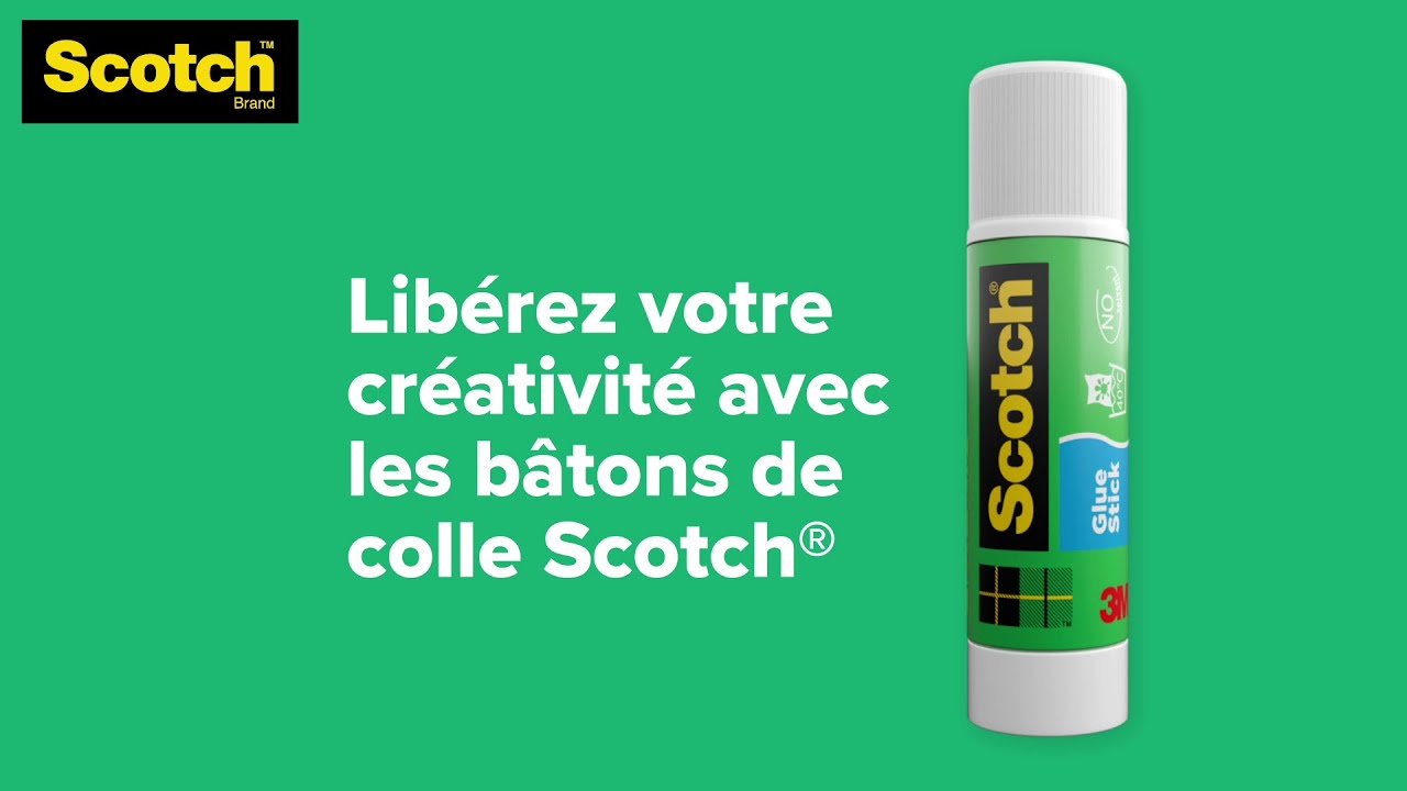 3M France — Scotch Glue Sticks - Unleash Creativity & Back-to-School Prep (YouTube video ad)