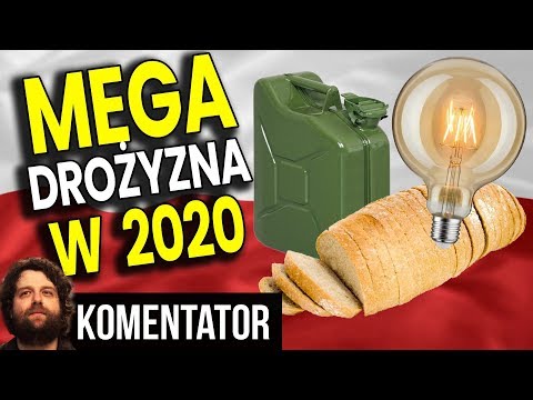 Mega Drożyzna od Stycznia 2020. Co Zdrożeje Najbardziej? - Analiza Komentator Pieniądze PIS ZUS PL