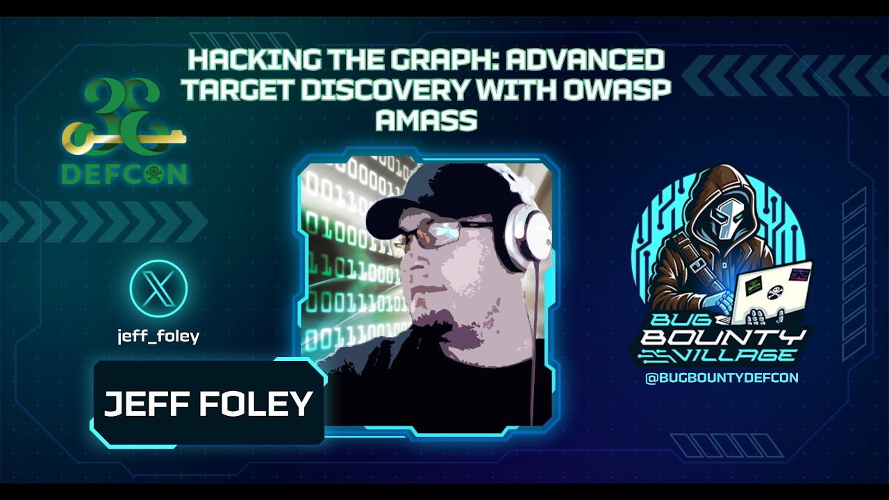 Hacking the Graph: Advanced Target Discovery With OWASP Amass by Jeff Foley | BBV, DEF CON 33