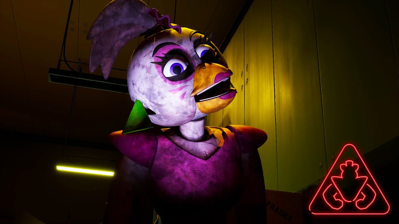 How To Chica in FNaF Security Breach YouTube