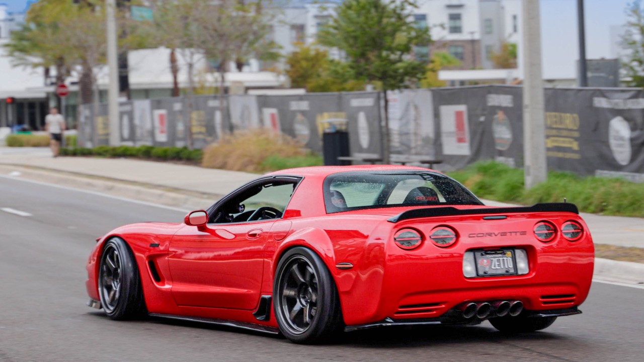 Orlando Cars and Coffee | Pullouts, Flybys and RAIN!! November 2025 #carshow