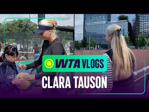 A Day in the Life with Clara Tauson | Practice, Magicians and Special Guests | WTA Vlogs Strasbourg

Clara Tauson takes us behind the scenes of Strasbourg, chatting with other players, taking us to practice, and there's even a magician! 

Subscribe to the WTA on YouTube: http://www.

#Day #the #Life #with #Clara