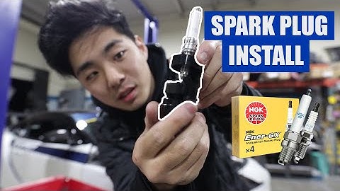 Toyota GR Supra Spark Plug Install!
