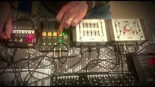 Ambient textures from 4 boxes. Korg NTS1, SOMA Rumble of Ancient Times. Hikari Monos & Duos. @Lo-Fi-Si
