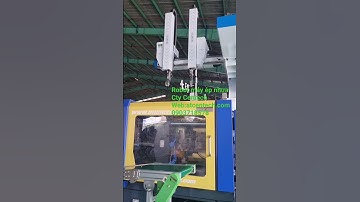 Robot máy ép nhựa