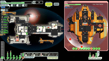 FTL: Faster Than Light - Final Combat against Flagship(Boss) Phase2 - Normal Diff. - Federation Ship