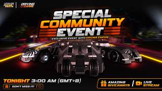 RCM x DE Exclusive Community Event I 100IGC AND ROBUX GIVEAWAY I Roblox Car Meets