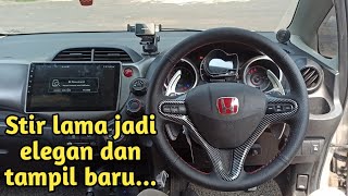 Retrim dan panel carbon stir jazz, tampil baru serta elegan