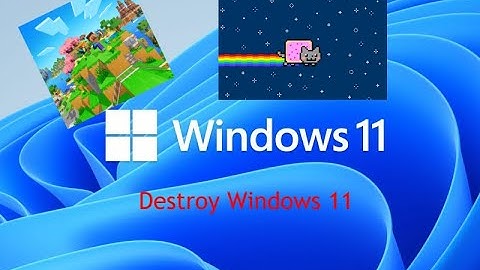 Playing Minecraft with Memz virus on Windows 11 (VM)