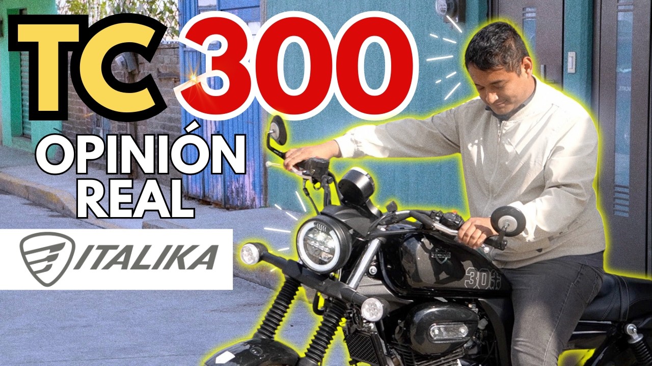 Italika TC 300 Chopper 2025 | Opinión Real y Análisis Completo de la Moto Chopper