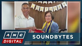 Torre Says He Dered Birthday Cake To De Lima Jokes About New Role As dery Rider  Anc