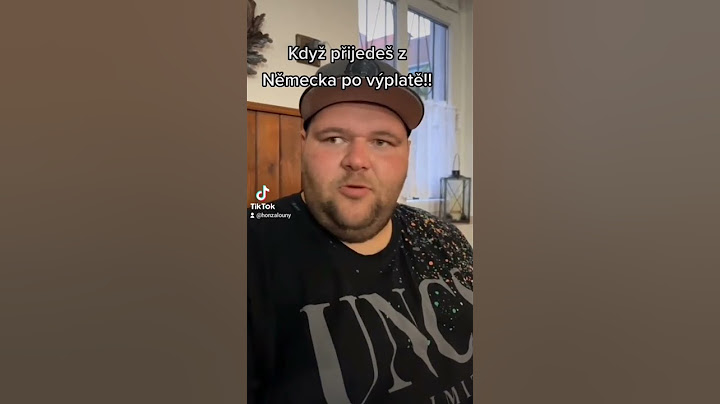 Když přijedeš z Německa po výplatě do Čech!!