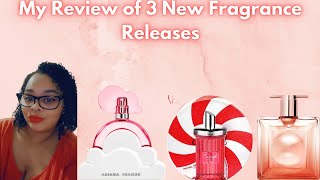 Reviewing 3 New Fragrance Releases|Upcoming Fragrance Giveaway|My Perfume Collection 2023