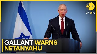 Israel-Hamas War | Gaza crisis: Yoav Gallant openly attacks Benjamin Netanyahu | WION