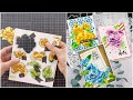 Blending tutorial  new release 5 layered flower stencils  alinacutle alinacraft handmadecard