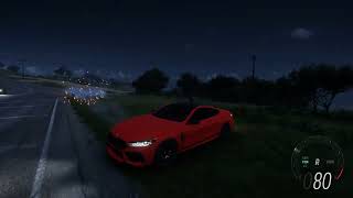 BMW M8 FORZA HORIZON 5 - Logitech G G923 SIMULATION GAMES screenshot 3
