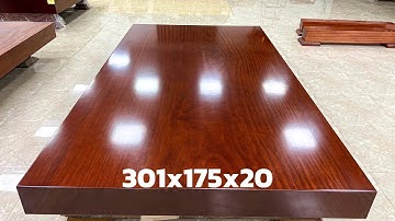 Tấm gỗ cẩm hồng cực đẹp hàng cật mới hoàn thiện chốt vuông đét