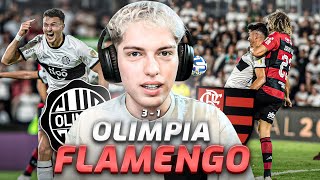 DAVOO XENEIZE REACCIONA A OLIMPIA 3 FLAMENGO 1 - COPA LIBERTADORES 2023 (OCTAVOS VUELTA)