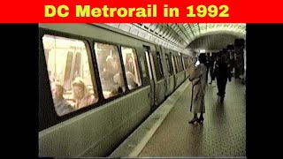 Washington DC Metro 1992 Union Station - Metro Center