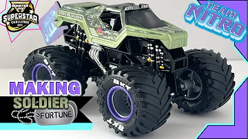 Making Soldier Fortune NITRO | Monster Jam Customs (Superstar Replicas)