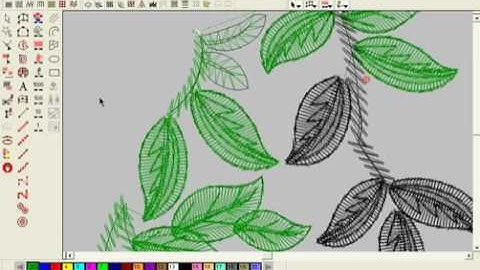 Wilcom Emboridery Design Tutorel pat 1    Computer Embroidery Design Tutorel