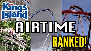 Ranking EVERY Airtime Moment at Kings Island!