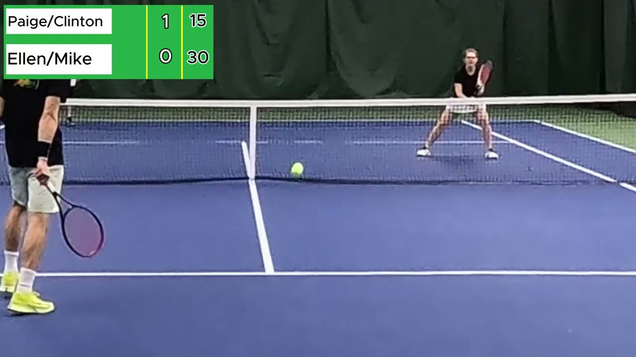 Mixed Doubles Practice, but Taken WAY Too Seriously Pt.1 😳  | USTA 9.0