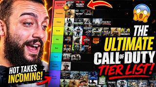 My Call Of Duty Tier List