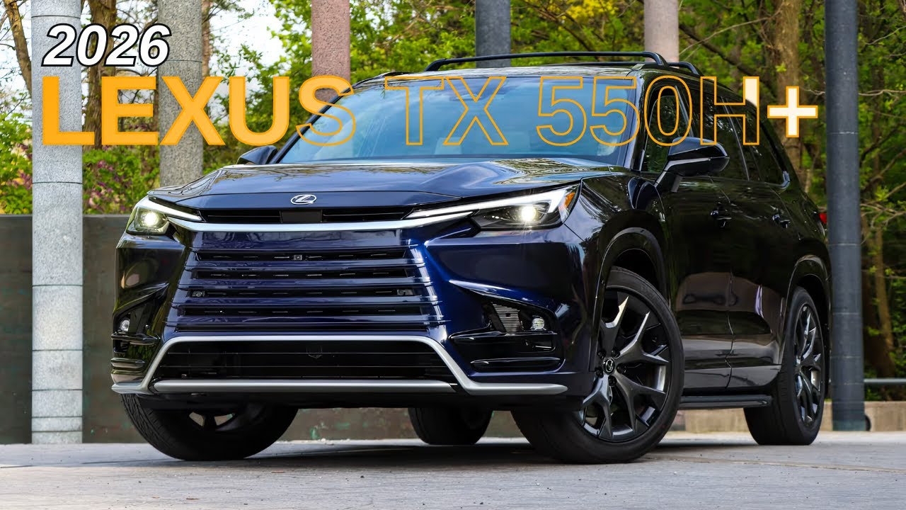 Lexus TX 550h+ 2026 года | Является ли это самым умным роскошным гибридным внедорожником с возмож...