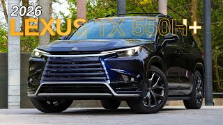 2026 Lexus TX 550h+ | Is This the Smartest Luxury Plug In Hybrid SUV Yet