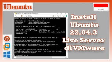 Install Ubuntu 22.04.3 LTS di VMware | Ubuntu | VMware | Windows 10